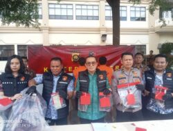 5 Orang Pelaku Pengoplos Gas Bersubsidi Di Bekuk Ditreskrimsus Polda Jambi.