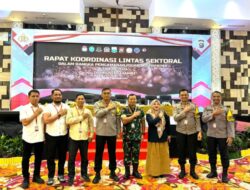 Kapolres Tanjabtim AKBP. Heri Supriawan Hadiri Rakor Lintas Sektoral Pengamanan Pilkada 2024 Di Jambi