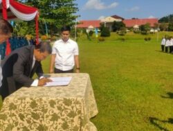 Bupati Tanjabtim Romi Hariyanto Kukuhkan Perpanjangan Masa Jabatan Kades dan BPD Sekabupaten