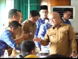 Plt Bupati Robby Buka Rakor Bersama Kades Dan BPD Se TanjabTimur