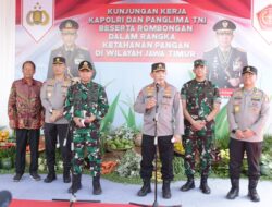 Dukung Program Swasembada Pangan, Kapolri-Panglima TNI Luncurkan Gugus Tugas Polri