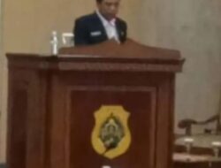 Fraksi Gerindra Dalam Pandangan Umum Rapat Paripurna DPRD Tanjab Timur ini Yang Di Sampaikan Usman, S. IP.