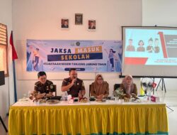 Kejari Tanjab Timur Melalui Kasubsi 1 Bidang Intelijen Laksanakan Giat JMS di SMPN 4, Guna Tingkatkan Kesadaran Hukum Generasi Muda.