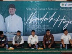 Wakil Bupati Muslimin Tanja Lepas Keberangkatan 125 Jemaah Calon Haji Tanjab Timur 1446 H/ 2025 M