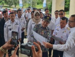 Bupati Dillah Hich Dampingi Wakil Kepala Staf Kepresidenan Dr. M. Qodari Tinjau Penetapan Lahan Sekolah Rakyat dan Koperasi Merah Putih di Tanjung Jabung Timur